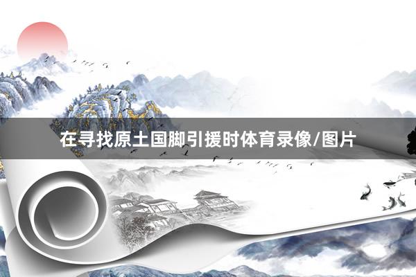 在寻找原土国脚引援时体育录像/图片