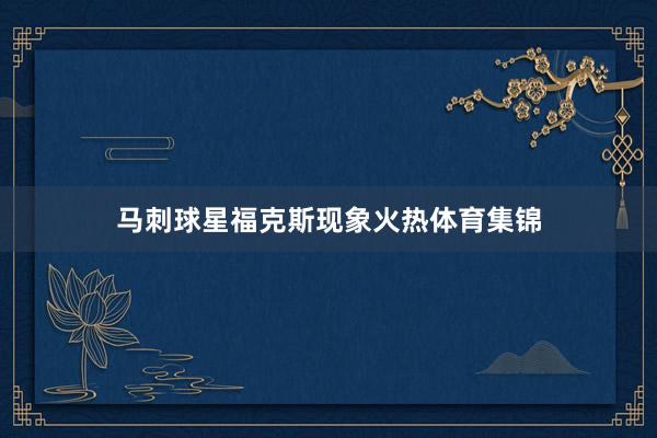 马刺球星福克斯现象火热体育集锦