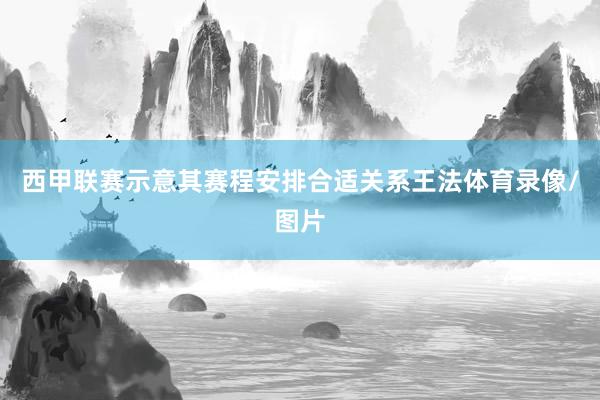西甲联赛示意其赛程安排合适关系王法体育录像/图片