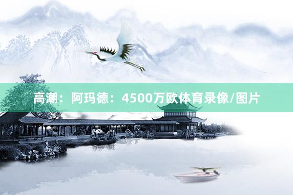 高潮：阿玛德：4500万欧体育录像/图片
