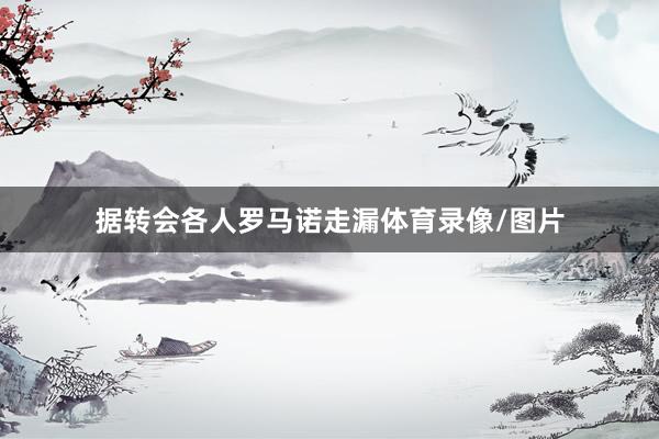 据转会各人罗马诺走漏体育录像/图片