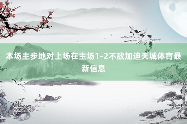 本场主步地对上场在主场1-2不敌加迪夫城体育最新信息