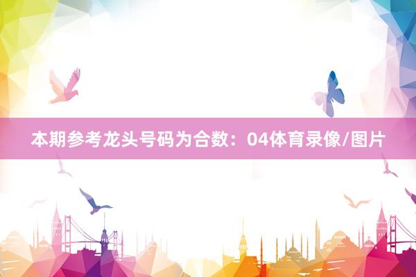 本期参考龙头号码为合数：04体育录像/图片
